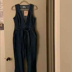 Mink Pink Denim Jumpsuit